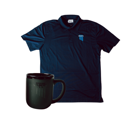 Velocity Dad Bundle - Polo + Mug