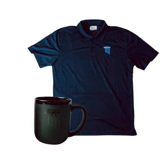 Velocity Dad Bundle - Polo + Mug
